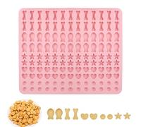 Silicone Baking Moulds,Reusable Silicone Moulds Baking for Dog Treats,Bone and Star Shaped Non-Stick Chocolate,Biscuit,and Jelly Molds,Easy to Clean,Perfect for DIY Pet Snacks,Cakes,and Ice Cubes