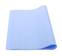 Silicone Baking Pastry Mat Roll with Measurements for Kitchen | Non-stick Surface, Edge Heightening, Flexible Storage, Easy Cleaning, Blue Colour, Versatile Use