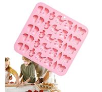 Silicone Baking Tray - 35 Cell Shower Chocolate Mold, Candy Maker | Footprints for Cursed Kids, Kitchen Dessert Tool, Birthday Party Supply,