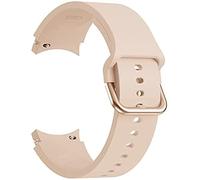 Silicone Band with Curved End for Samsung Galaxy Watch 4 Classic 42 46 40 44mm, Waterproof Silicone Replacement Wristbands Soft Silicone Replacement Band