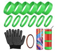 Silicone Bands for with Transfer Tapes Sublimation Accessories for Mug Press Machine Wrap Bundle Tumber in Oven