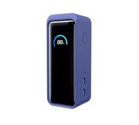 Silicone Base Case for Prime Power Bank 9600mAH 65W Portable Charging Device Maintaining Native Button Response and Fit (Deep Blue)