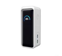 Silicone Base Case for Prime Power Bank 9600mAH 65W Portable Charging Device Maintaining Native Button Response and Fit (White)