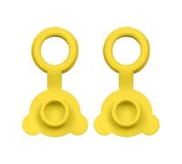 Silicone bath drain suitable for use with durable replacement kit, 1.57 inch diameter + heat resistant seal and dimensionally stable seal