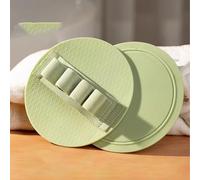 Silicone bath scrub, quickly remove dead skin and dirt, quickly get rid of the sludge on the body's skin, and maintain a healthy and smooth skin (Green)