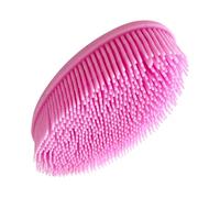 Silicone Bath Scrubber, Silicone Body Brush, Double Sided Body Brush with Soft Bristles, Hand Cleaning Skin Brush for Cleansing Your Skin, Shower Bath Brush for and Girls