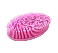 Silicone Bath Scrubber, Silicone Body Brush | Double Sided Shower Brush with Soft Bristles - Hand Cleaning Brush for Skin, Thoroughly Cleanses Skin and Nourishes the Body