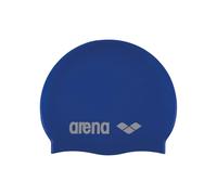 Arena Mens Classic Silicone Swimming Cap, Skyblue/White