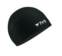 Silicone bathing cap TYR Black One size