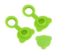 Silicone Bathtub Stopper, Bear Shape Drain Plug, 1.38x1.57x0.59 Inches Easy Use & Cleaning, Child Bath Cap for Everyday Around Children and Kids Giving Parents Confidence