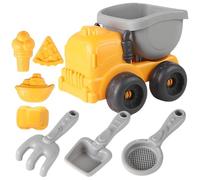 Silicone Beach Toy Collection Assorted for Sand Play Beach Fun Toy Silicone Sand Set Molds for Kids Bulk