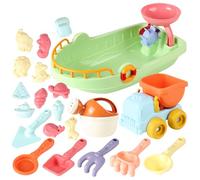 Silicone Beach Toy Collection Assorted for Sand Play Beach Fun Toy Silicone Sand Set Molds for Kids Bulk