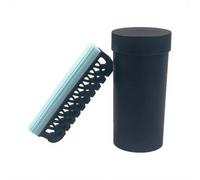 Silicone Beard Trimmers Cleaner Brush for Gentle Deeply Cleaning and User Friendly Use Not Needed Power Operate Elastomer Beard Pruner Brush