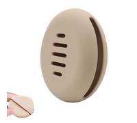Silicone Beauty Sponge Holder Makeup Egg Storage Box Makeup Egg Sponge Box | Silicone Storage Holder Breathable Makeup Sponge Carry Bag for Travel and Daily Use, Light coffee, see description, See