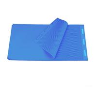 Silicone Beeswax Foundation Press Set for Beekeeping, Flexible Non-Stick For Honeycomb Sheet Maker Tool for DIY Wax Flakes and Hive Frames, Reusable Large(41.5 * 20.5cm blue)