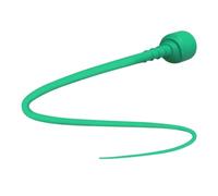 Silicone Beginner Beaded Urethral Sound Catheter Plug Training Set,Penis Plug Dilator Masturbation Urethral Plug, Super Long Masturbation Stick,Soft Penis Cock Urethra Dilator Adult Sex Toy (Green)