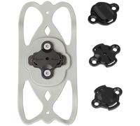 Silicone Bicycle Mobile Phone Holder for Garmin for Wahoo for Bryton, 4-7 Inch Smartphone Holder with PC Buckle, Adjustable Horizontal Vertical, Lightweight, 40 g