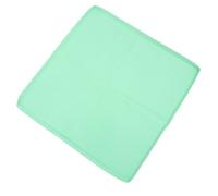 Silicone Bird Cage Floor Liner with Droppings Capture, 23.6 Inch Square | Light Green Silicone, Anti-peck Textured Surface, Reusable Tray Cover for Finches and Home Cages