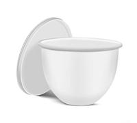 Silicone Blender Bowl Liner Insert Compatible with Tilt Head 5 Quart Stand Mixer to Enhance Stability and Lower Noise and Vibrations (A White)