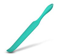 Silicone Blender Spatula for Vitamix Blade Scraper - Easy to Reach Under Blender Blades and Edges, Silicone Rubber Grip with Hanging Holes Reusable (Cyan)