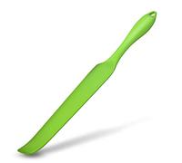 Silicone Blender Spatula for Vitamix Blade Scraper - Easy to Reach Under Blender Blades and Edges, Silicone Rubber Grip with Hanging Holes Reusable (Green)