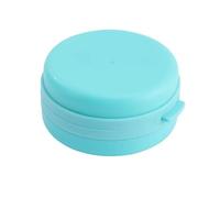 Silicone Body Brush, Exfoliating Shower Brush, Silicone Body Scrubber with Toilet Soap Use, Soft Exfoliating Loofah for Sensitive Kids Women Men All Kinds of Skin (Blue)