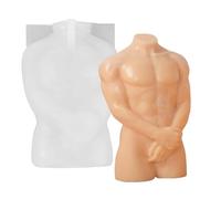 Silicone Body Mold - Female Figure Resin Template, 3D Goddess Statue Frame with Smooth Flexible Interior, Heat Resistant Non-Stick Crafting Tool, Ideal for DIY Candle Soap Making