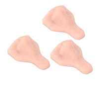 Silicone Body Parts, Piercing Practice Kit 3PCS Silicone Nose Model Nose Piercing Kit Soft Flexible Reusable Simulation 3D Silicone Nose Model for Jewelry Display,Practice