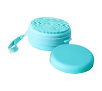 Silicone Body Scrubber,Gentle Shower Brush - Soft Hygienic with Soap Dispenser Loofah Alternative for Hotel Women Bathroom Massage Sensitive Skin Men Bathing Home