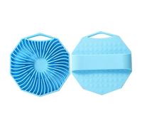 Silicone Body Scrubber - Shower Bath Body Brush | Shower Scrubber for Men Women | 2 Pieces Silicone Loofah Massager Cleaning Brush, Bathroom Accessories Cleansing Supplies for Men Women