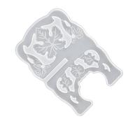 Silicone Book Holder Mold - Epoxy Casting Mould | Book Stand Resin Form with Flexible Release Design for Desk Decoration Display Craft Tool with Smooth Shape Maker for Prayer Home Arts Project