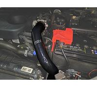 Silicone Boost Hose Intercooler to Throttle Body | Fits Ford Ranger 3.2 TDCI Diesel 2012- onwards (Matte Black)