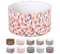 Silicone Boot for Stanley Quencher Tumbler 20/30/40 oz & Stanley IceFlow 20/30oz,Owala 24/40 oz, Cup Boot Sleeve 40oz Bottom Protector for Bottom Size 2.8-2.95" Cups & Bottles BPA-Free(Spring Flowers)