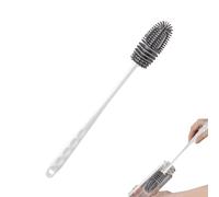 Silicone Bottle Brush, Long Handle Sponge Cleaner Brush Bottle Cleaning Brush, Cleaning Brush With Comfort Grip, For Cleaning Baby Bottles And Various Containers