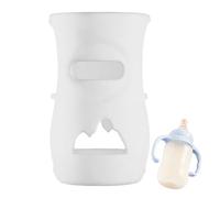 Silicone Bottle Cover - Reusable Thermal Insulation Protection, Safe Milk Cover Without Slipping, Protective Cover, Durable Heat Resistant Feeding Protection for Mothers and Caregivers