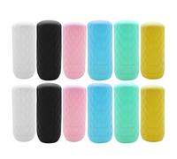 Silicone Bottle Covers for Leak Resistant 12pcs Travel Toiletries