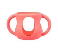 Silicone Bottle Handle Removable Silicone Case Drinking Bottle Holder for Home Travel On the Go Transition Breastfeeding Milk and Water Universal Holder for and for