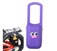 Silicone Bottle Holder for Bicycle, Stroller Cup Holder, Silicone Cart Water Bottle Holder, for Key Phone Travel Picnic Snack Beach Hiking Walker Wheelchair Outdoor(Purple)