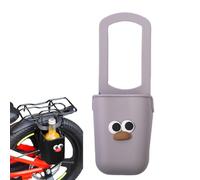Silicone Bottle Holder for Bicycle, Stroller Cup Holder, Silicone Cart Water Bottle Holder, for Key Phone Travel Picnic Snack Beach Hiking Walker Wheelchair Outdoor(Gray)