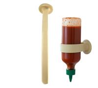 Silicone Bottle Holder - Upside Down Bottle Holder | Dish Drying Rack, Wall Mounted Flexible Portable Stand for Wine Bag Cup Glass Liquor Alcohol Kitchen Bar Beer Lotion Drink | Condiment Bottles