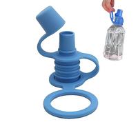 Silicone Bottle Top Spout, Baby Water Bottle Caap, Anti Spill Silicone Bottle Top Nozzle for Camping Walking Traveling, Children Drinking Water Silicone Nozzle for Outdoor Travelling