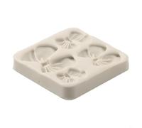 Silicone Bowknot Fondant for Cake Decorating Chocolate Candy Sugar Fudge Jelly Soap Wax Baking Tool for Home Bakery Crafting