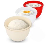 Silicone Bowl Liners for KitchenAid 7 Qt Bowl-Lift Mixer, Silicone Bowl Insert for KitchenAid 7 Quart Mixer, Included 3 Liners with 3 Lids (For 7 Qt Bowl-lift)