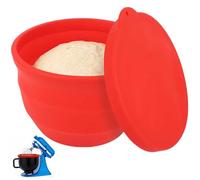 Silicone Bowl Liners for KitchenAid Blender, Mixer Inserts for 5 Quarts(Approx. 4.7L) Including Lid - Food Safe, Heat Resistant (-30°C to 240°C)