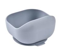 Silicone bowl with suction cup Gris galet