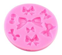 Silicone Bowtie Mould 8 Mini Bow Molds Fondant Sugar Craft DIY Cake Decorating Tool Chocolate Candy Molds