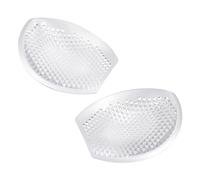 Silicone Bra Inserts,1 Pair Transparent Breathable Silicone Bra Inserts Pads,Bikini Push Up Pads,Removable Fake Breasts Bra Fillers Enhancers for Women Girls Swimwear Swimsuits Bikini Bra
