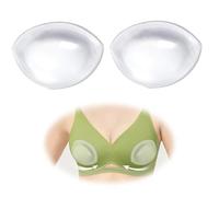 Silicone Bra Inserts Push Up for A/B Cups, Soft Breast Enhancers Bra Pads Inserts for Even and Lift Your Boobs Waterproof Bikini Pads Reusable Chicken Fillets Bra Inserts for Women and Girls