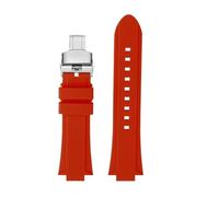 Silicone Bracelet Compatible With CASIO GST-B400 GST-B200 Series Rubber Watchband Accessories Strap 14mm 16mm Convex Wristband Belt(Red SK,GST-B400)