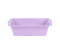 - Silicone Bread Moulds Non-Stick Coating Ideal for Cakes Bread Meatloaf Lasagna Versatile in the Kitchen (Purple, One Size)
